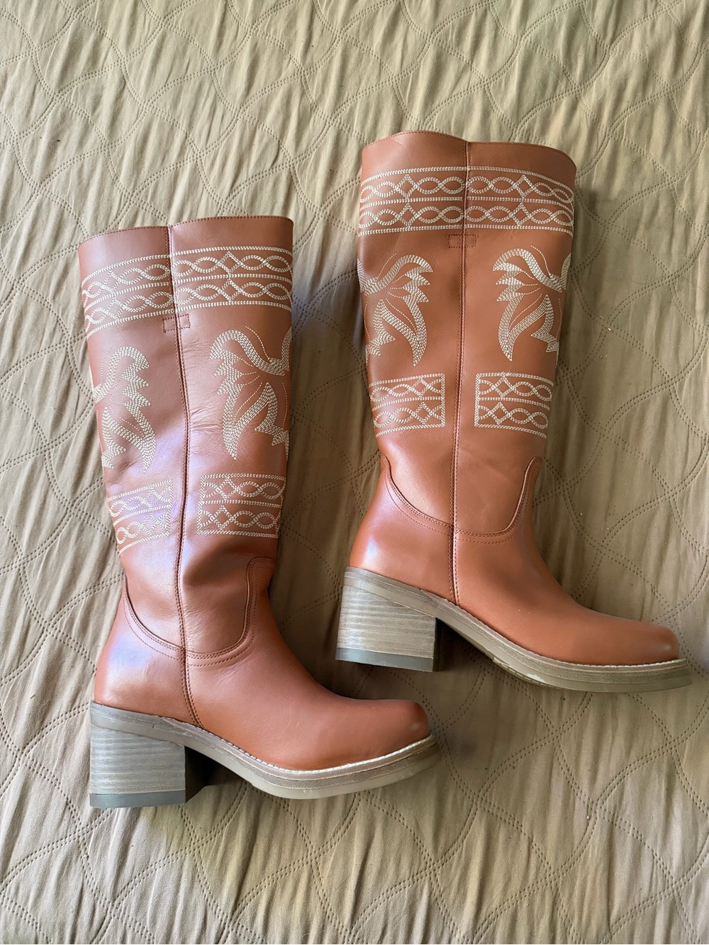 Dingo Avalon Knee High Western Boots - Picture 3 of 8